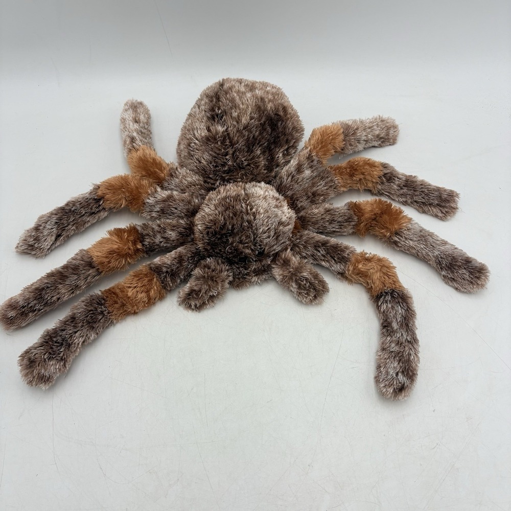 Wishpets Plush Spider HAIRY Tarantula Stuffed Animal 2006 Halloween 17 In